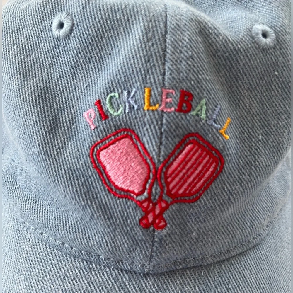 Frasier Sterling Pickleball Baseball Cap Blue Denim